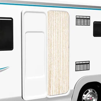 Síť proti hmyzu vidaXL Závěs proti hmyzu béžový a bílý 56 x 200 cm žinylka