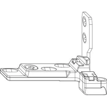 Příslušenství k oknu MACO spodní ložisko TV, Eurofalc FT 24 mm, V-13 mm, 100 kg, levé (55292)