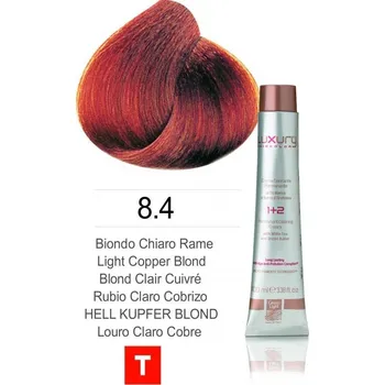 Barva na vlasy Green Light barva na vlasy Luxury 8.4 100 ml