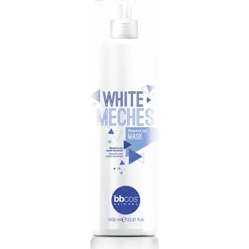 BBcos maska na melírované vlasy White Meches Bleached Hair Mask 1000 ml