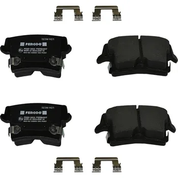 Brzdová destička Sada brzdových destiček, kotoučová brzda FERODO FDB1953