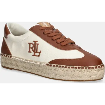 Pánské tenisky Tenisky Lauren Ralph Lauren Luize Sneaker 802P04428003.101 hnědá 88X, EUR 38