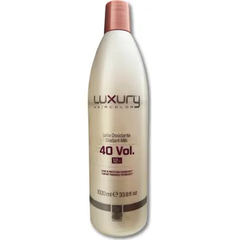 Barva na vlasy Green Light oxidační emulze Luxury 40 Vol. 1000 ml