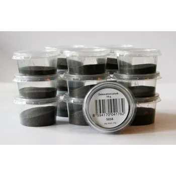 písek šedá (Dekorativní písek)