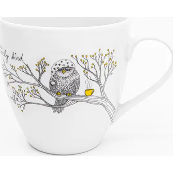 Ellastration 670 ml Early bird needs coffee