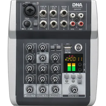Mixážní pult DNA QMX502 Analogový mixpult