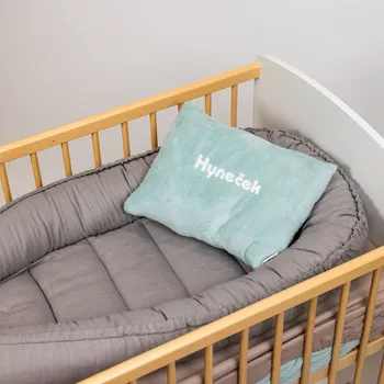 Polštář Tulimese Polštářek s výšivkou mentolový