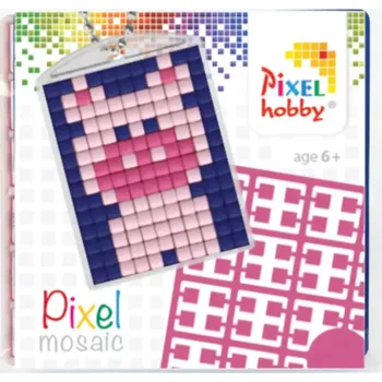 Pixel klíčenka prase nebo kráva 1ks