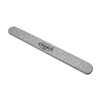 Přípravek na nehty Pilník na nehty CEDRO 80/80 - zebra šedý hrubý