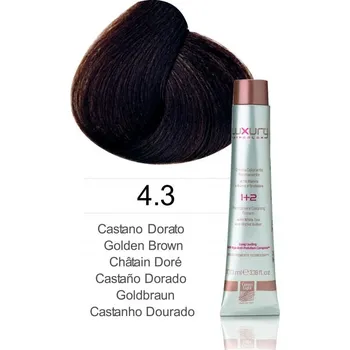 Barva na vlasy Green Light barva na vlasy Luxury 4.3 100 ml