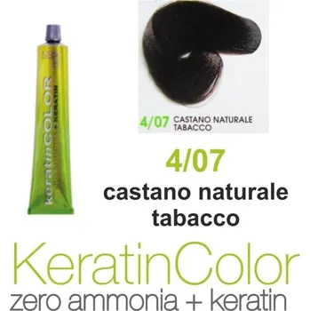 Barva na vlasy BBcos barva na vlasy s keratinem Keratin Color 4/07 100 ml