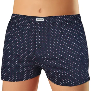 Trenýrky Andrie PS 5834 tmavě modré pánské trenýrky Barva: modrá tmavá, Velikost: XL