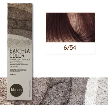 Barva na vlasy BBcos barva na vlasy Earthia Color 6/54 100 ml