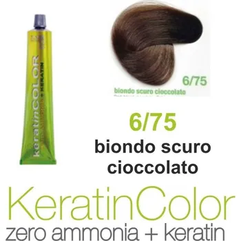 Barva na vlasy BBcos barva na vlasy s keratinem Keratin Color 6/75 100 ml