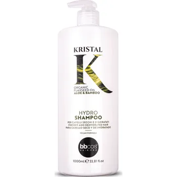 Šampon BBcos šampon na suché a dehydrované vlasy Kristal Hydro Shampoo 1000 ml