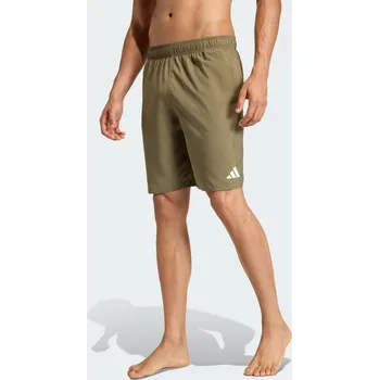 Dámské plavky ADIDAS Plavecké šortky 20,32 cm L BÉŽOVÁ|BÍLÁ