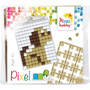 Pixel klíčenka pes nebo lev 1ks
