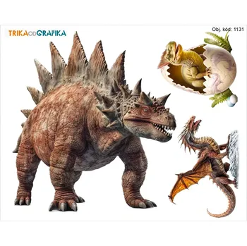 Textilie Dino 5 – nažehlovačka