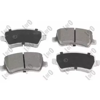 Brzdová destička LORO Sada brzdových destiček LOR 231-02-072