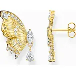 Thomas Sabo H2328-414-14 ear studs butterfly with stones gold plated