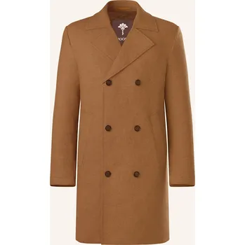 Pánský zimní kabát Joop! Pánský Vlněný Kabát Beale, hnědá, 52