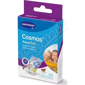 Náplast Cosmos náplast Do vody Aqua fun 2 vel. 12ks