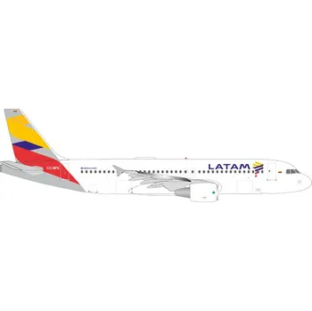 letadlo a vrtulník Airbus 320 - Colombia Flag LATAM Herpa 538855
