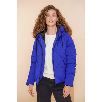 Dámský kabát Bunda Geisha 48516 21 modrá Velikost: XL