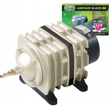Technika k zahradnímu jezírku Aqua Nova N-ACO-35 Vzduchovací kompresor do jezírka 2100 l/h, 18 W