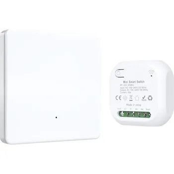 vypínač BEZDRÁTOVÝ SCHODIŠŤOVÝ SPÍNAČ SVĚTLA 433MHz + PŘIJÍMAČ