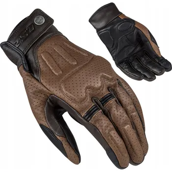 Sportovní oblečení Kožené motocyklové rukavice Ls2 Rust Man Gloves hnědé (Velikost: M)