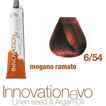 Barva na vlasy BBcos barva na vlasy s arganovým olejem Innovation Evo 6/54 100 ml