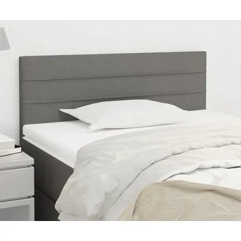 VidaXL Čelo postele, tmavě šedé,