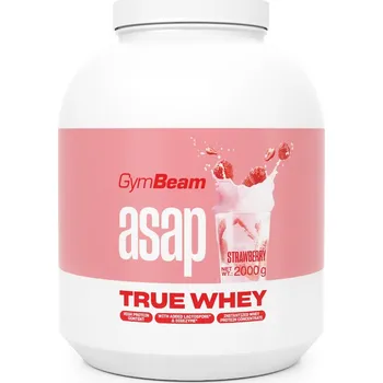 Protein GymBeam True Whey 2000 g jahoda