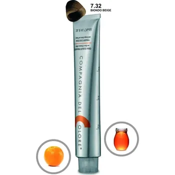 Barva na vlasy Compagnia Del Colore barva na vlasy 7.32 100 ml