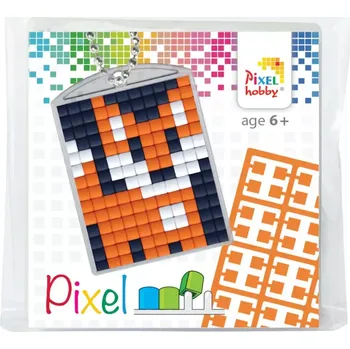 Pixel klíčenka liška 1ks
