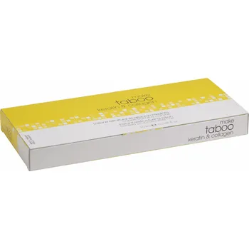 Vlasová regenerace Make Taboo rekonstrukční ampule na vlasy Keratin & Collagen Instant Restructuring Lotion 12x10 ml