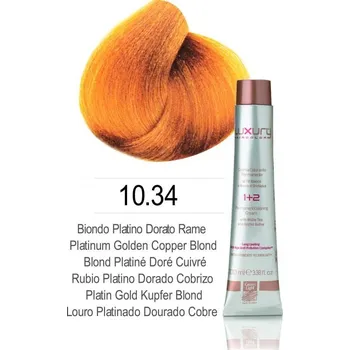 Barva na vlasy Green Light barva na vlasy Luxury 10.34 100 ml