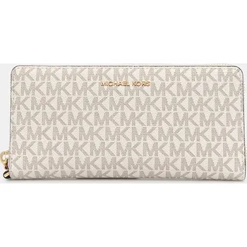 Peněženka Peněženka MICHAEL Michael Kors béžová barva, 32F1GJ6E7B 01X, vel. ONE SIZE