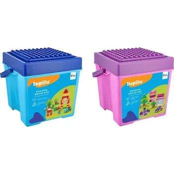 Úložný box lupilu® Clippys Box se stavebními kostkami