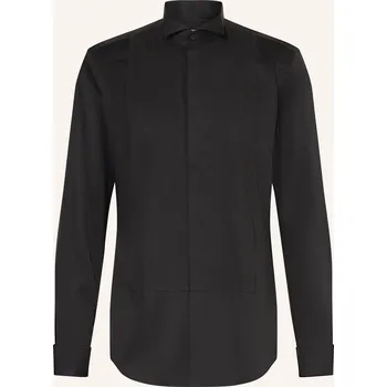 Pánská košile Boss Pánská Smokingová Košile Hank Slim Fit, černá, 44