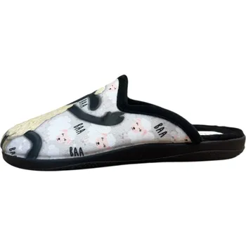 Dámské pantofle SANTÉ AB/24285 Shaun (ovečka) Barva: Černá, Velikost: 40