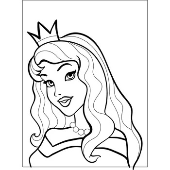 PRINCEZNA / 15x20 cm (Samolepicí šablona na pískování)