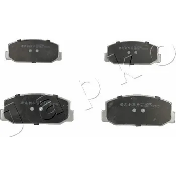 Brzdová destička Sada brzdových destiček, kotoučová brzda JAPKO 50228