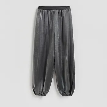 Dámské kalhoty Reserved - Kalhoty s příměsí viskózy - středně šedá - 131FG-85X - 131FG-85X-XS