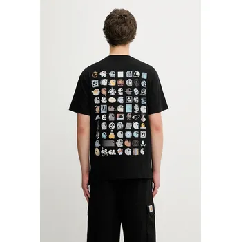 Pánské tričko Bavlněné tričko Carhartt WIP S/S C Logo Archive T-Shirt, M, černá, 99X