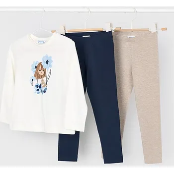 Dívčí 3 dílný legínový set s tričkem Mayoral 4724 Velikost: 2 roky (92 cm)