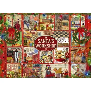 Puzzle Mikulášska dielňa - Bluebird Bluebird