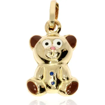Přívěsek Zlatnictví Helios Zlatý přívěsek medvídek