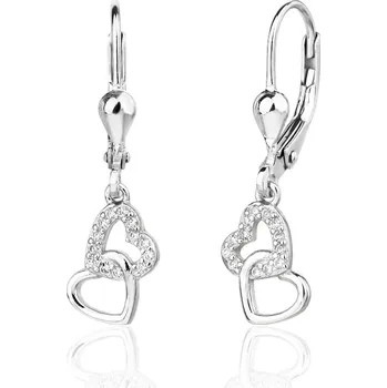 Náušnice Jan Kos jewellery Stříbrné náušnice MHT-7980/SW00